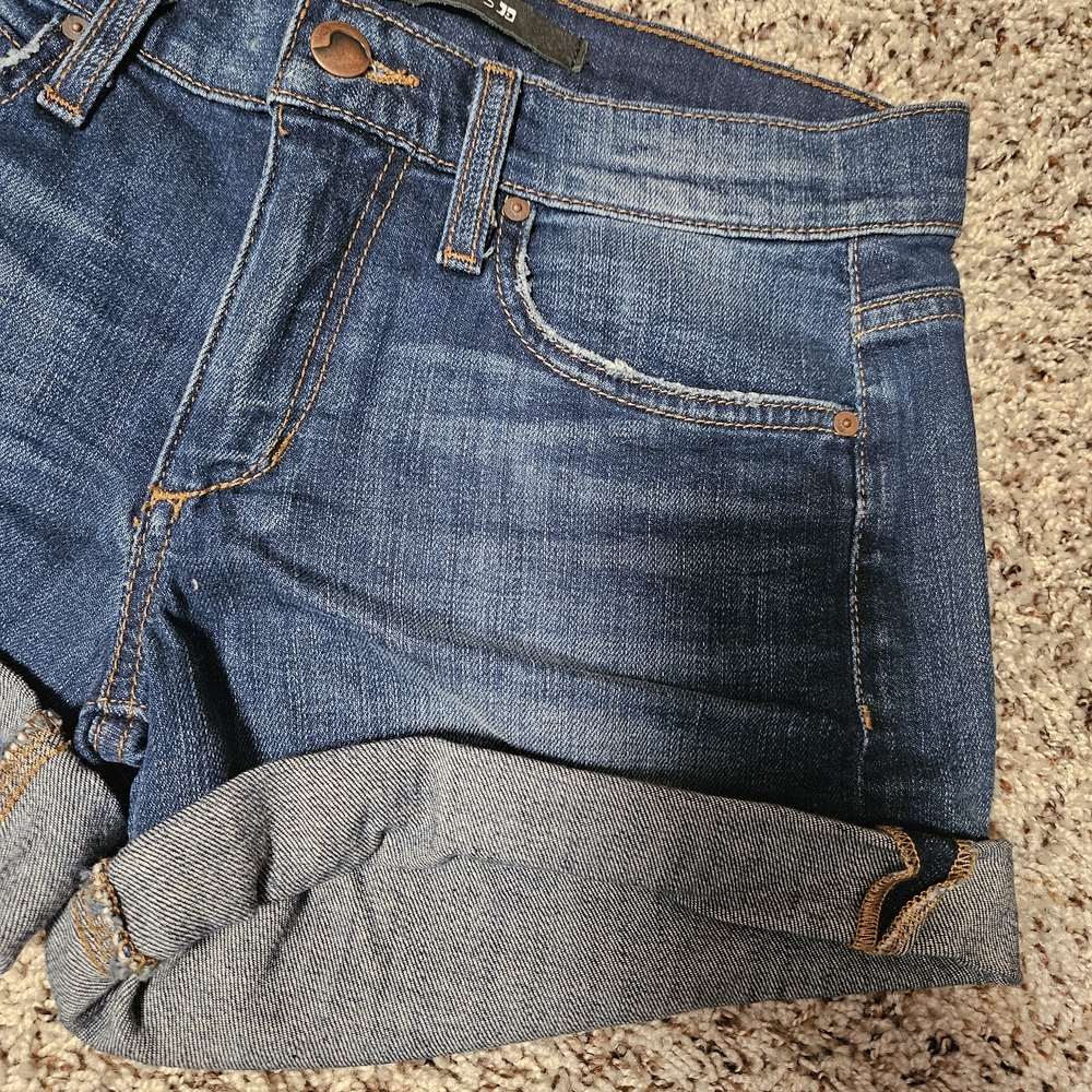 Joe's Jeans Classic Blue Denim Shorts - Picture 3 of 7